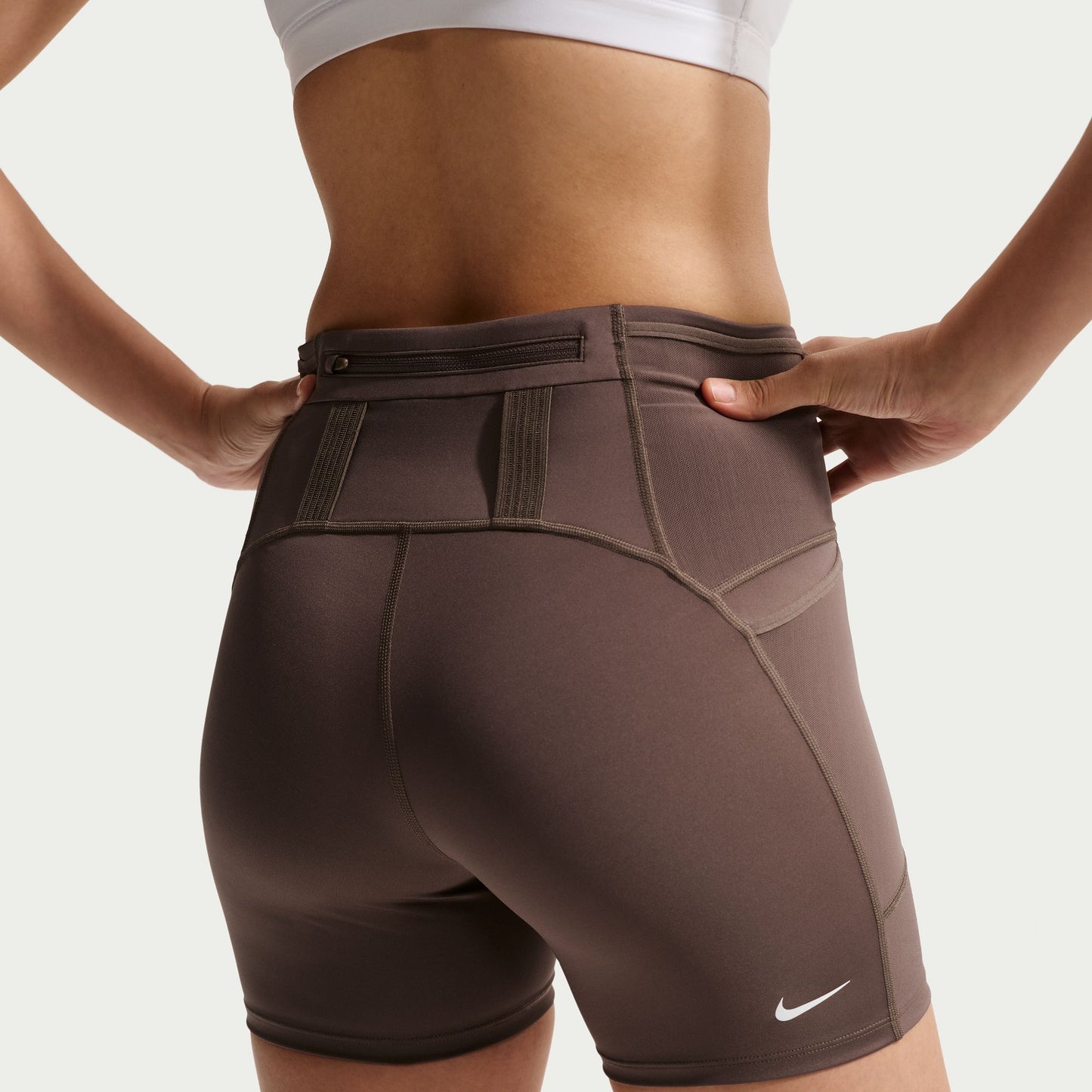 Nike ACG 4" Trail Tights | Ironstone / Cave Stone / Summit White | Womens