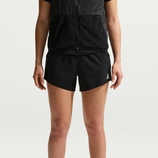 Nike ACG Mid-Rise Brief-Lined Trail Running Shorts | Black / Summit White | Womens