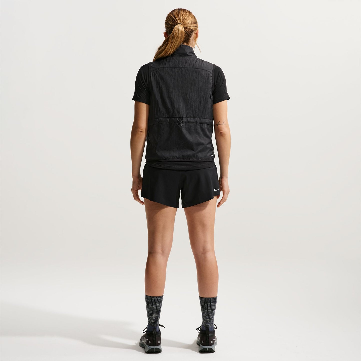 Nike ACG Mid-Rise Brief-Lined Trail Running Shorts | Black / Summit White | Womens