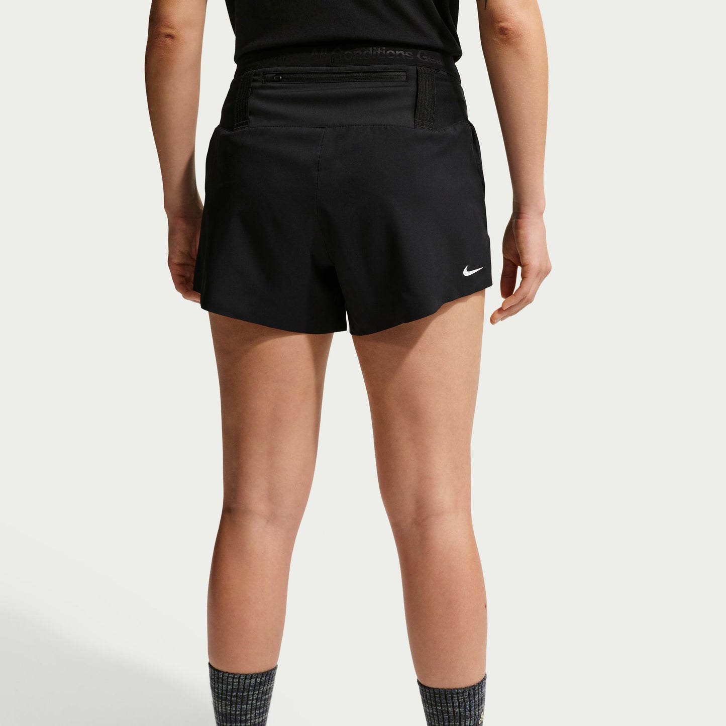 Nike ACG Mid-Rise Brief-Lined Trail Running Shorts | Black / Summit White | Womens