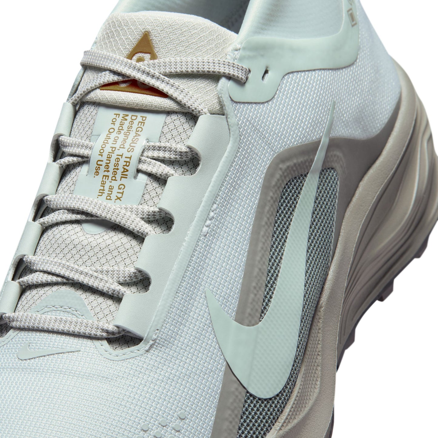 Nike ACG Pegasus Trail GORE-TEX | Light Silver / Light Army / Safety Orange | Mens