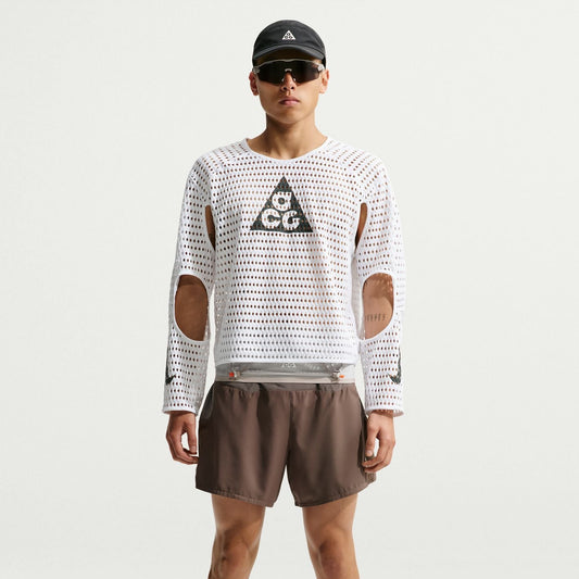 Nike ACG Radical AirFlow NXT Long Sleeve Tee | White / Anthracite | Mens