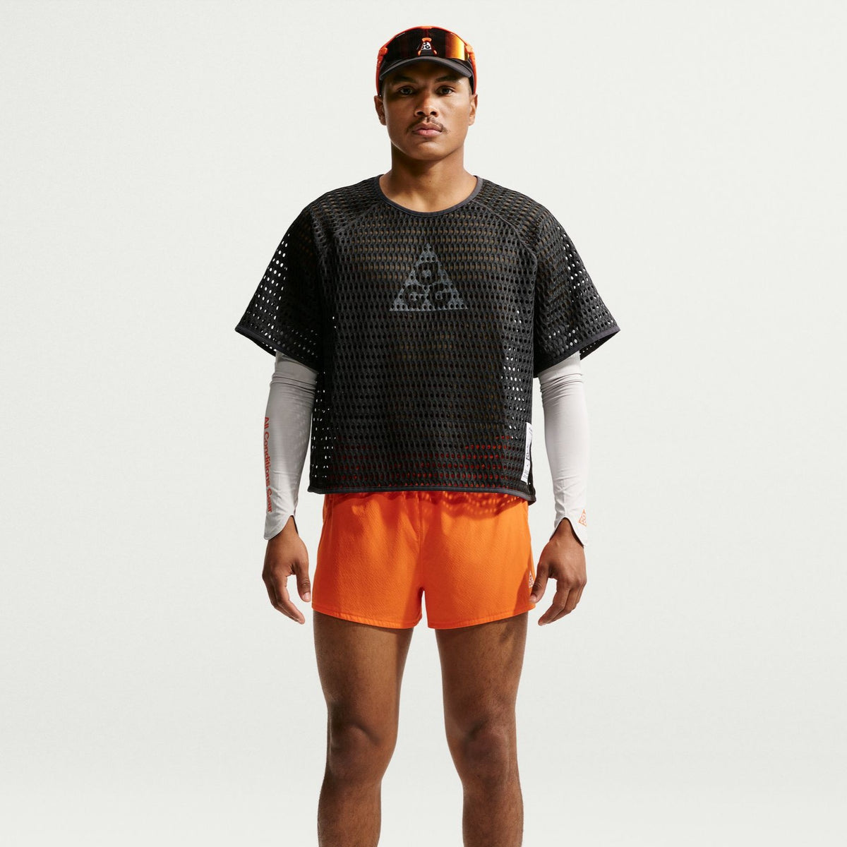 Nike ACG Radical AirFlow Short Sleeve Tee | Anthracite / Cool Grey | Mens