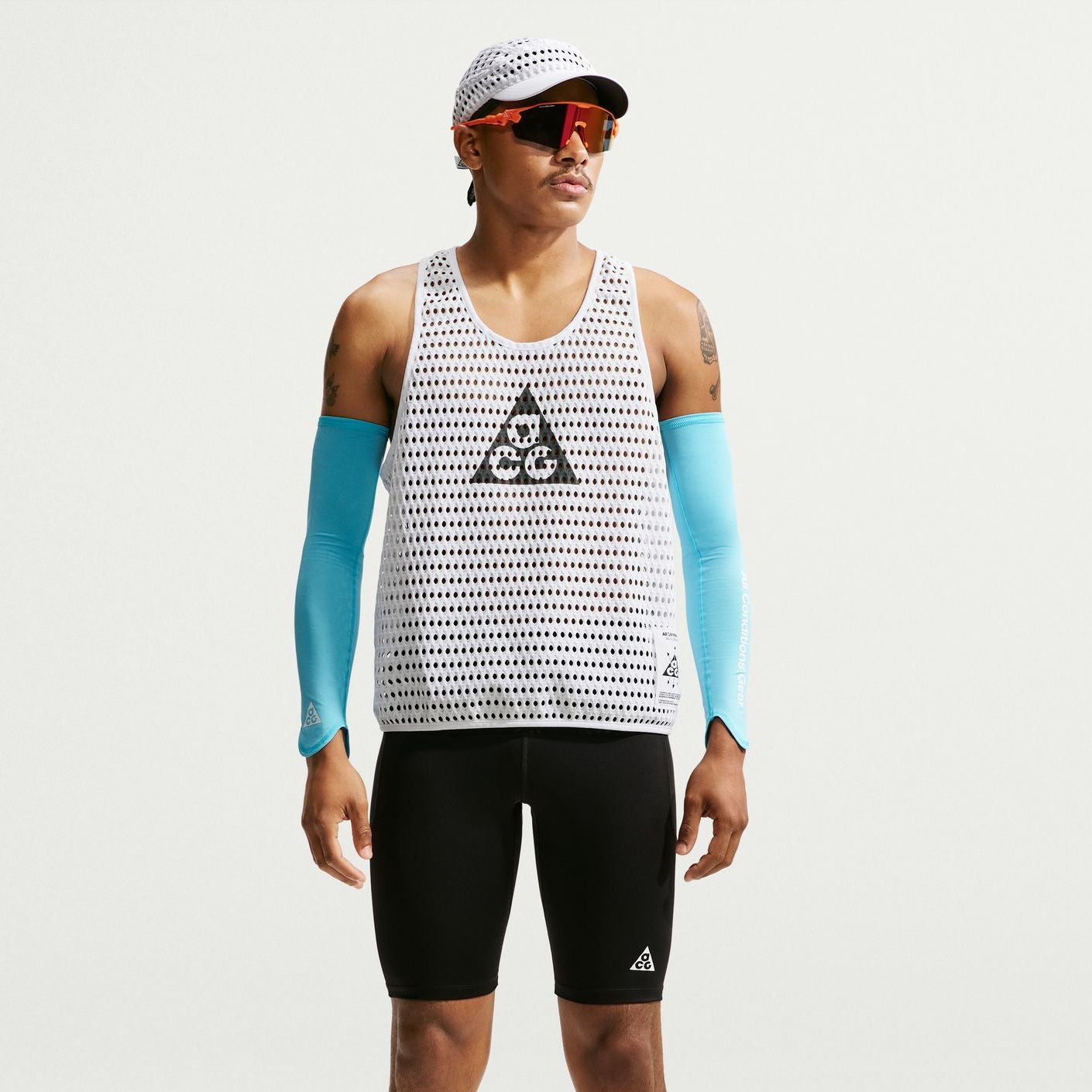 Nike ACG Radical AirFlow Tank Top | White / Anthracite | Mens