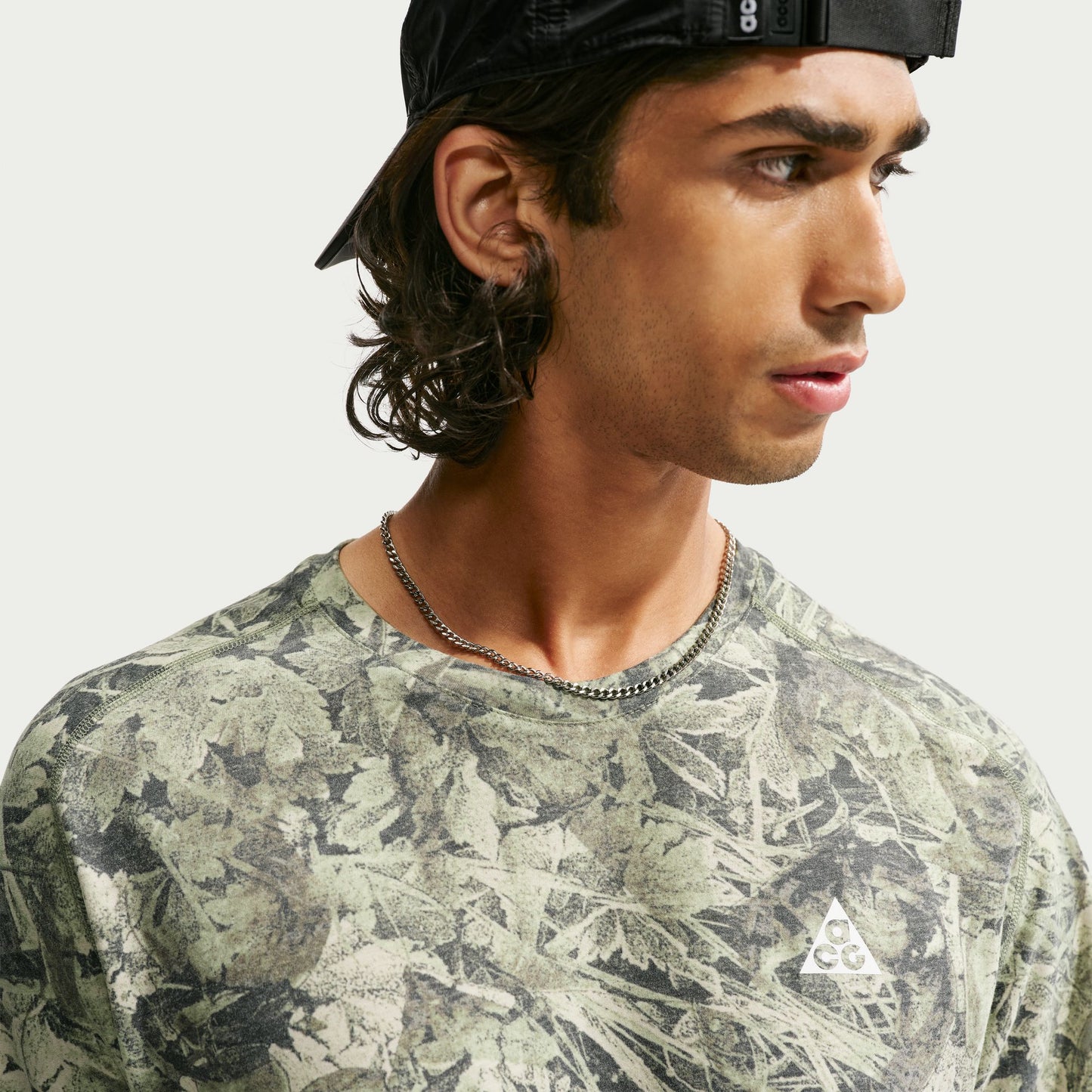 Nike ACG 'Chamo Camo' Solar Chase Tee | Sequoia / Light Army | Mens