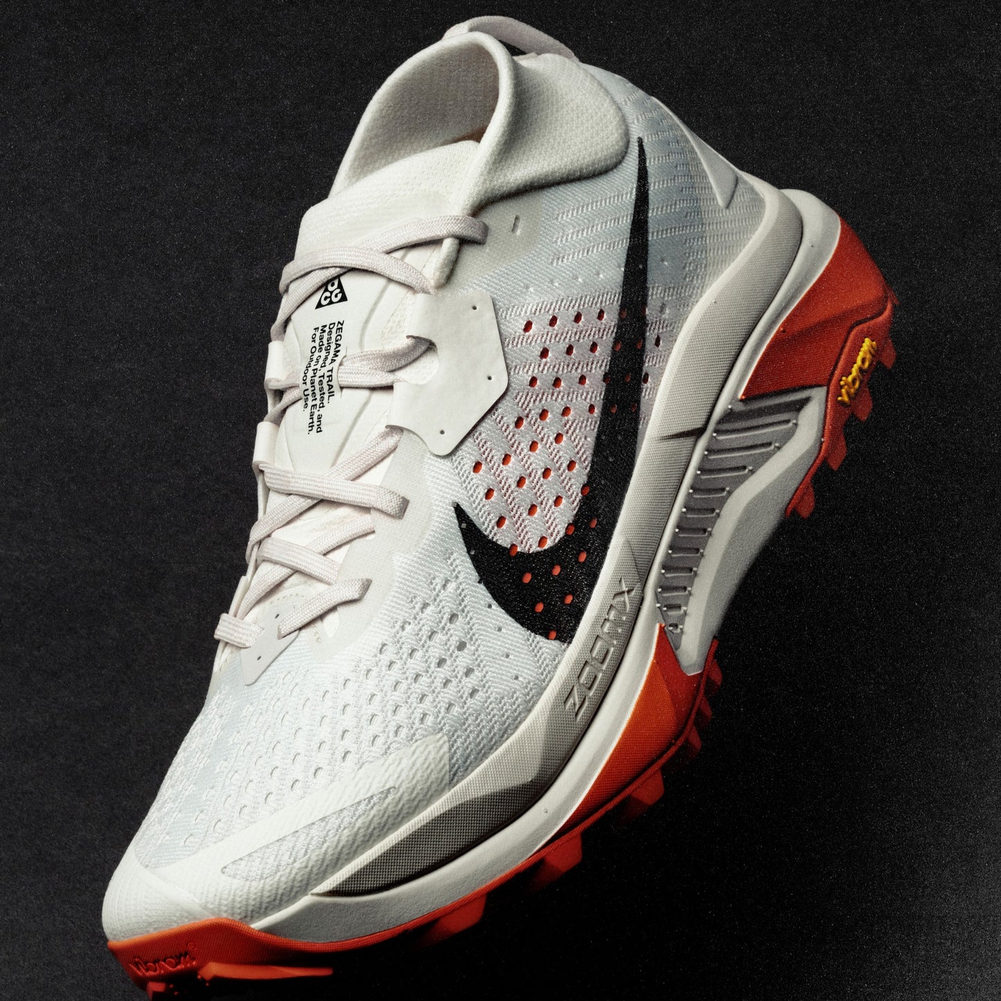 Nike ACG Zegama Trail | Summit White / Phantom / Safety Orange / Black | Mens