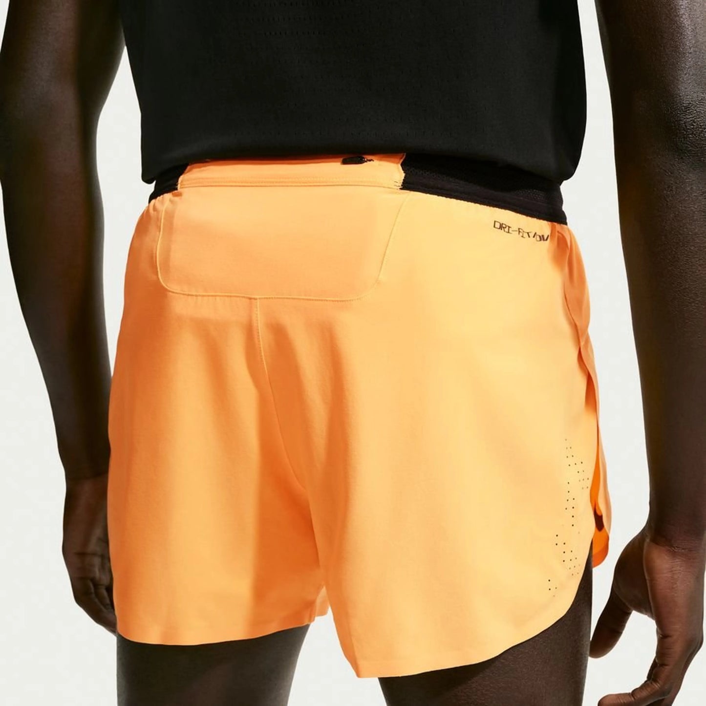 Nike AeroSwift 4" Shorts | Laser Orange / Black | Mens