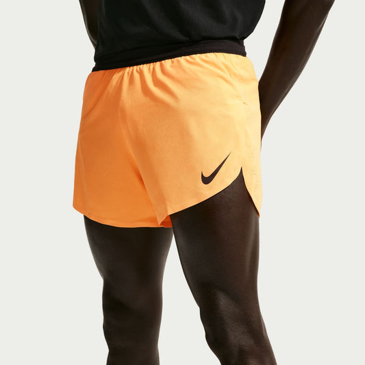 Nike AeroSwift 4" Shorts | Laser Orange / Black | Mens