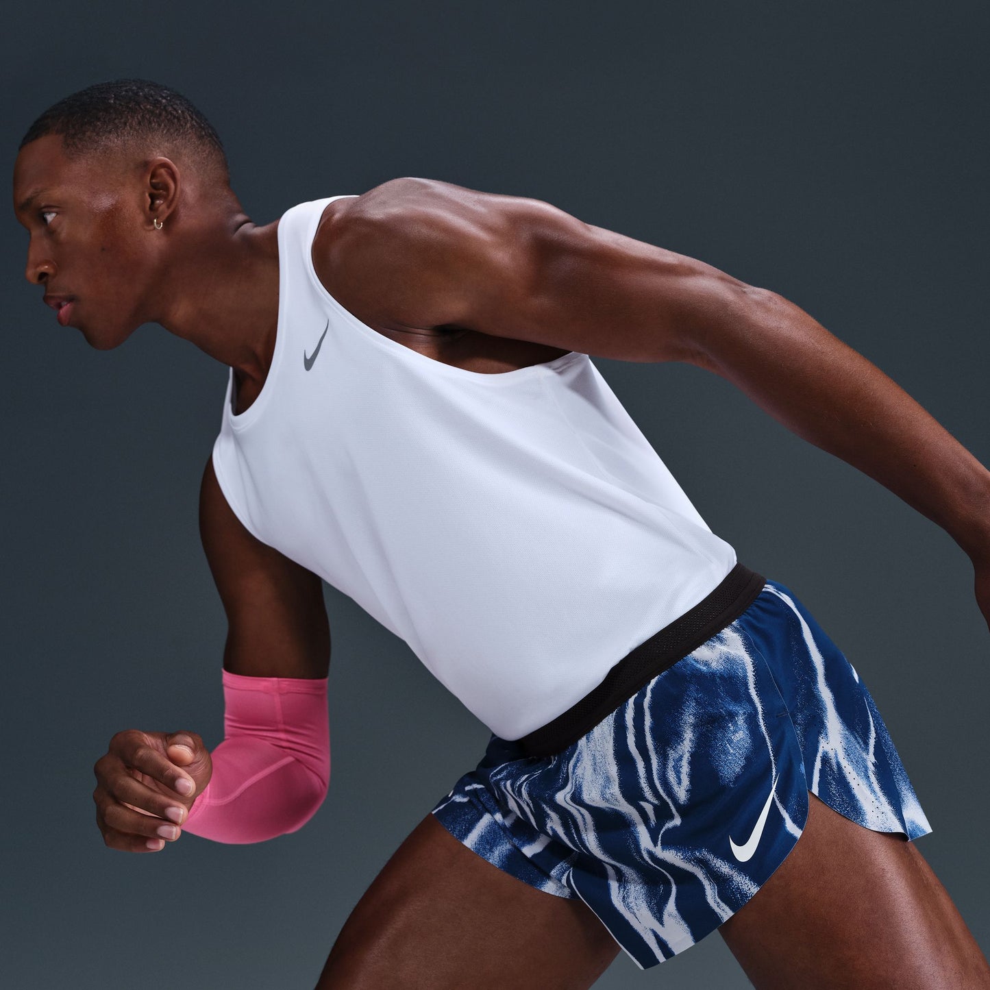 Nike AeroSwift Elite Entry Shorts | Coastal Blue / White | Mens