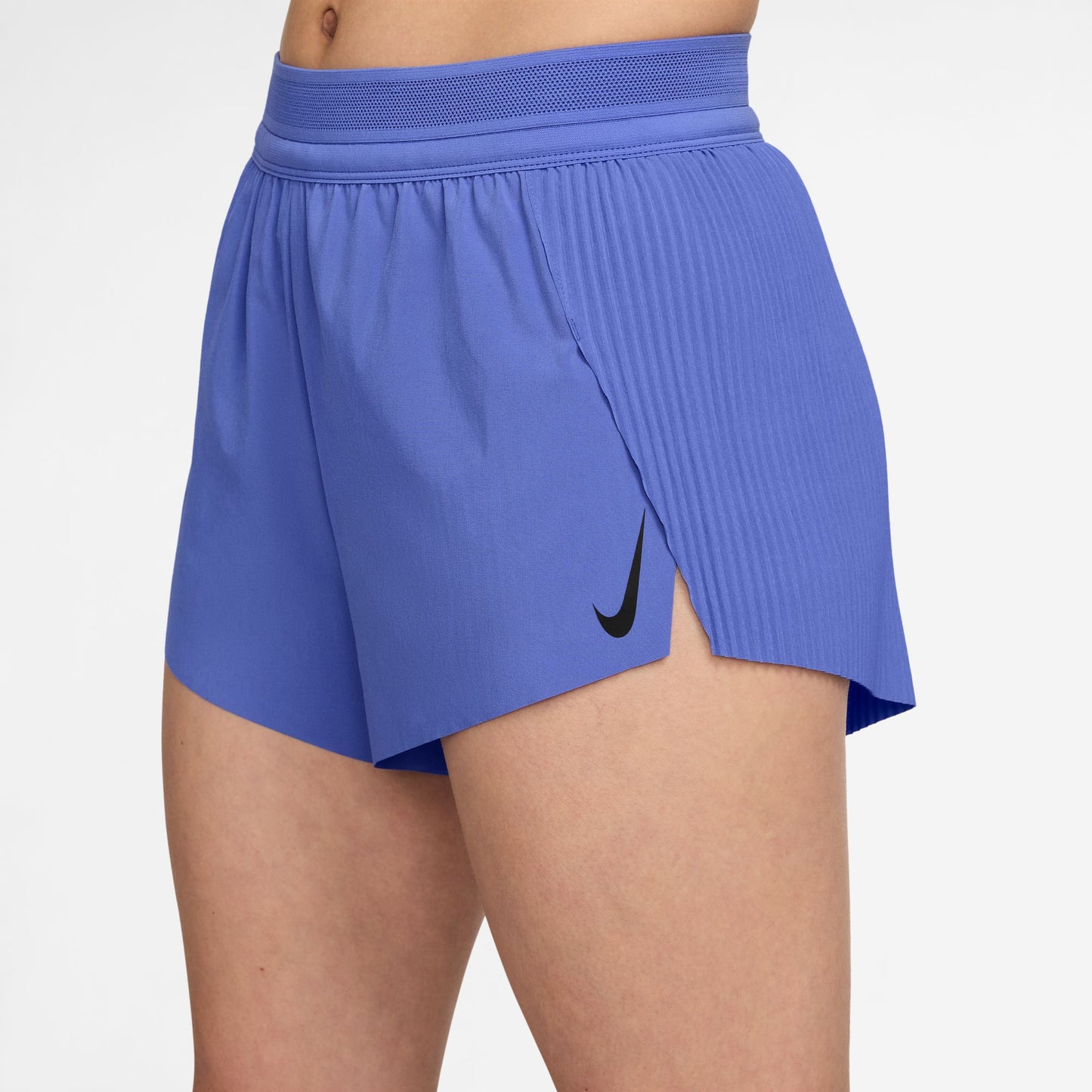 Nike AeroSwift Shorts | Sapphire / Black / White | Womens