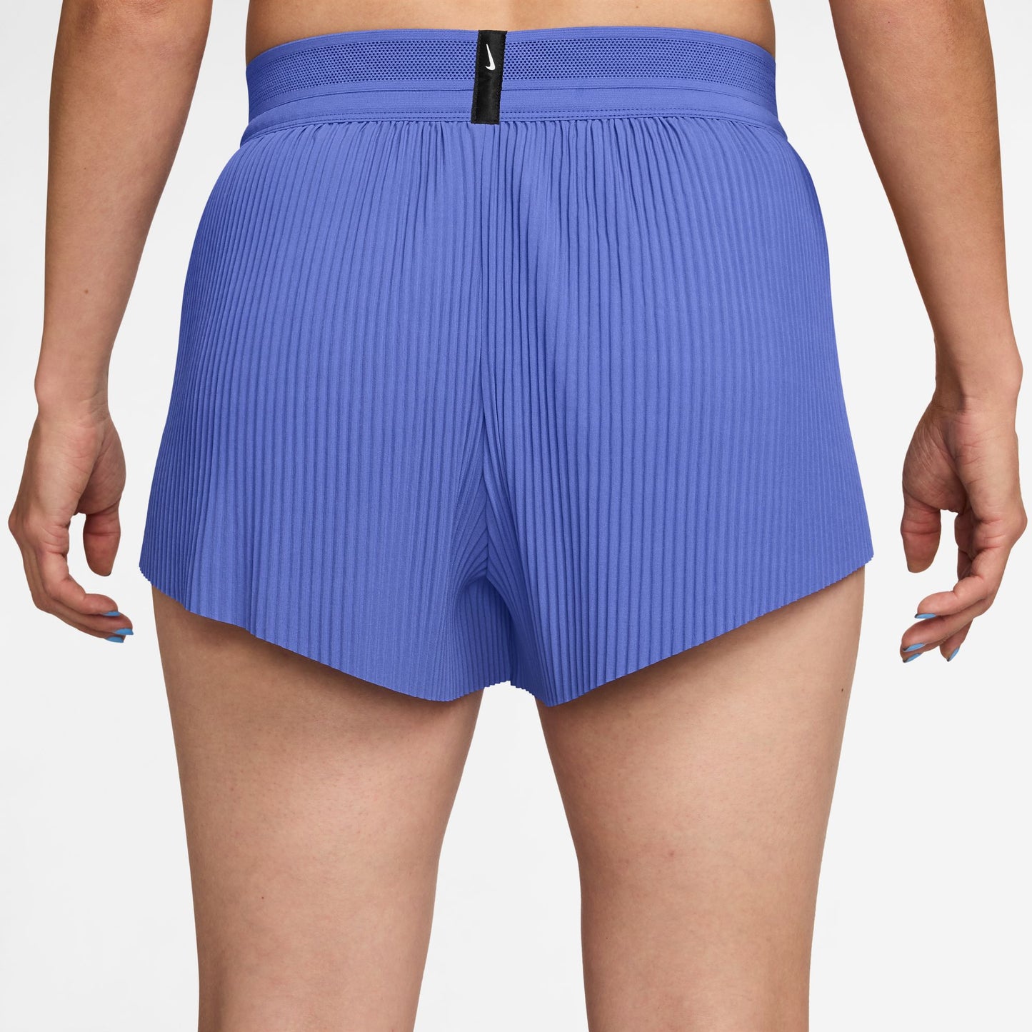 Nike AeroSwift Shorts | Sapphire / Black / White | Womens