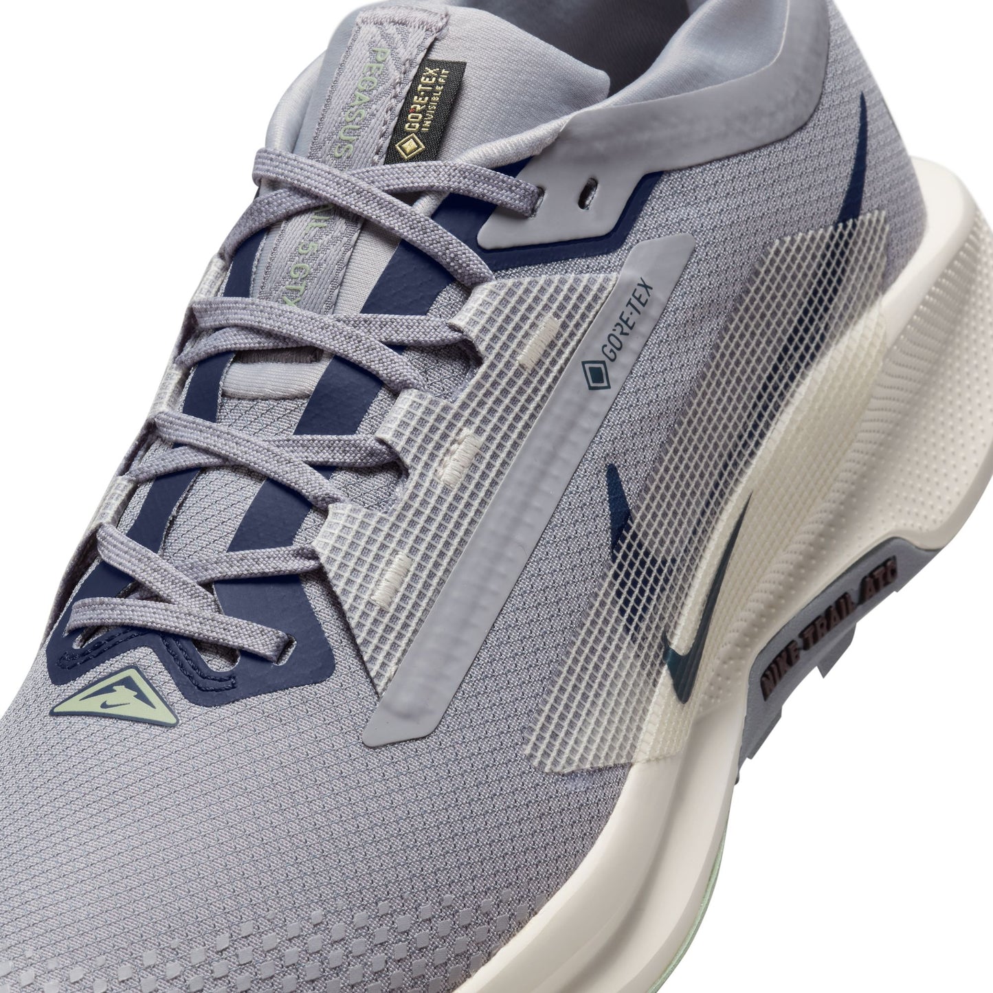 Nike Pegasus Trail 5 GORE-TEX | Cement Grey / Midnight Navy / Jade Horizon | Mens