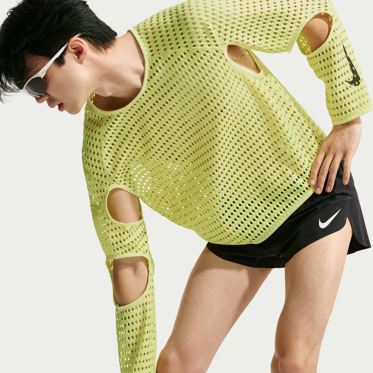 Nike Radical AirFlow Long Sleeve Tee | Light Lemon Twist