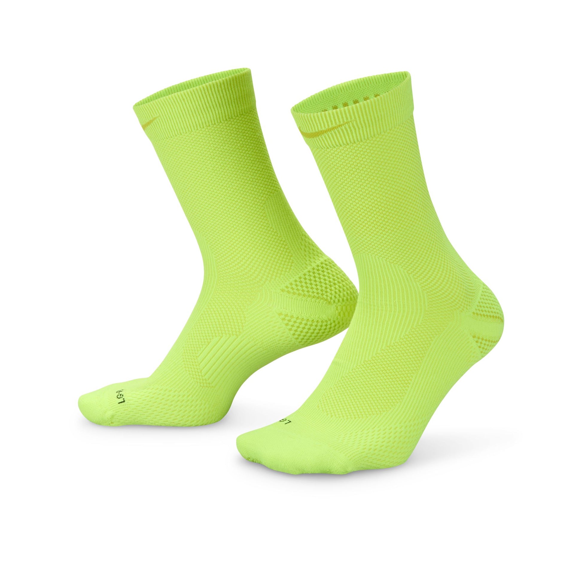 nike bright cactus Nike Lightweight Crew Length Running Socks