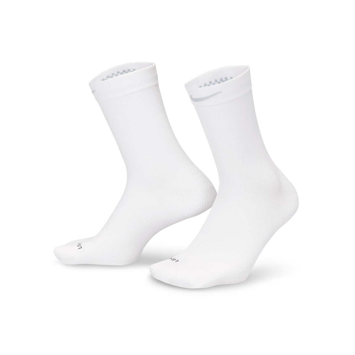 Nike Running Lightweight Sock | Crew Length | White / Black / Pure Platinum