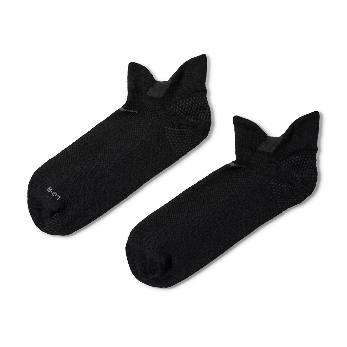 Nike Running Lightweight Sock | No-Show | Black / Dark Smoke Grey