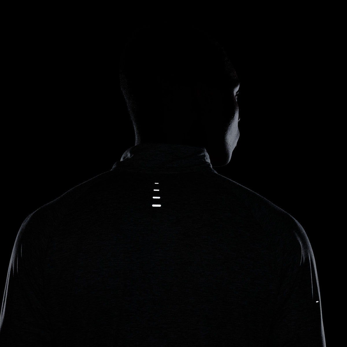 Nike Stride LS Tee | Smoke Grey / Heather | Mens