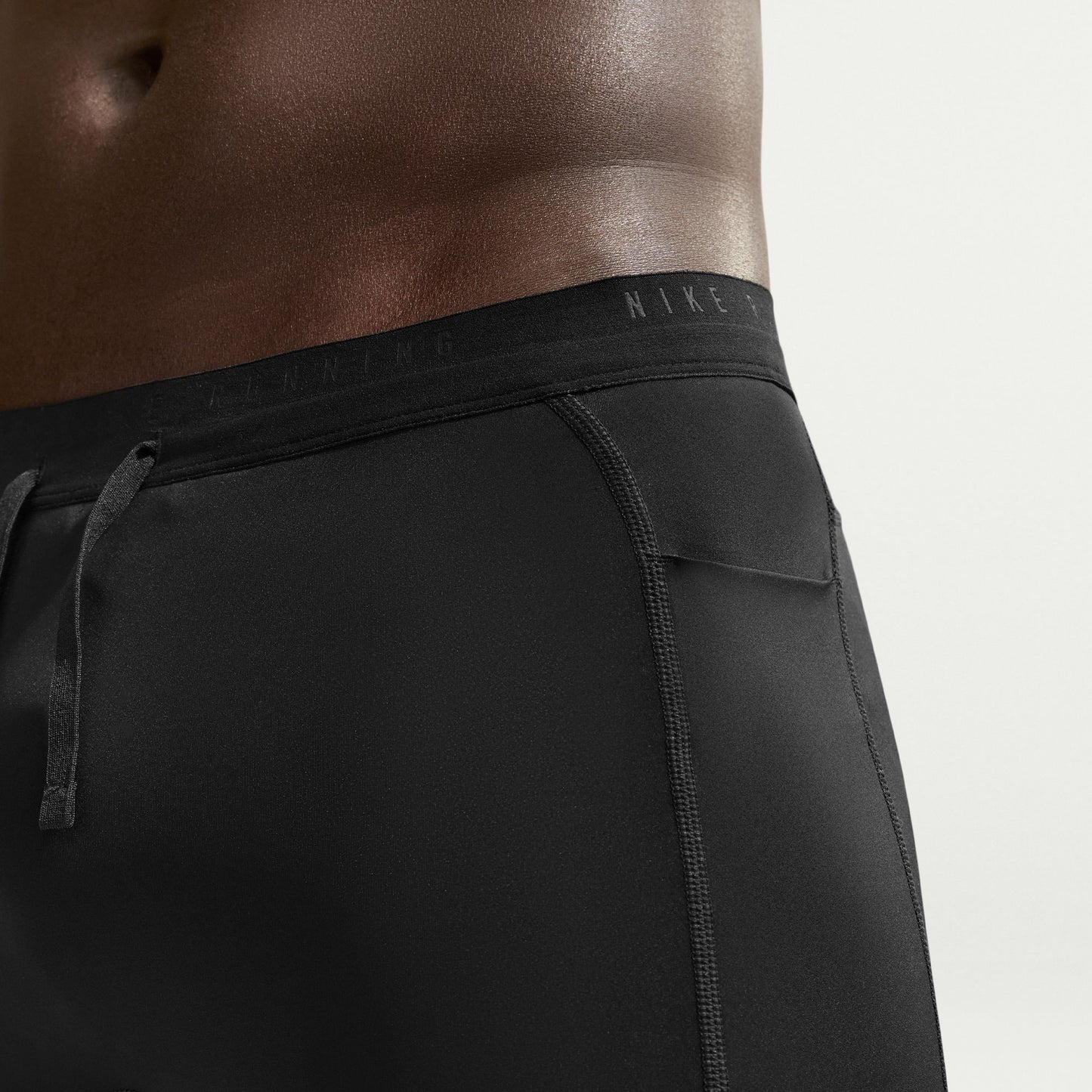 Nike Stride Tights | Black / Reflective Silver | Mens
