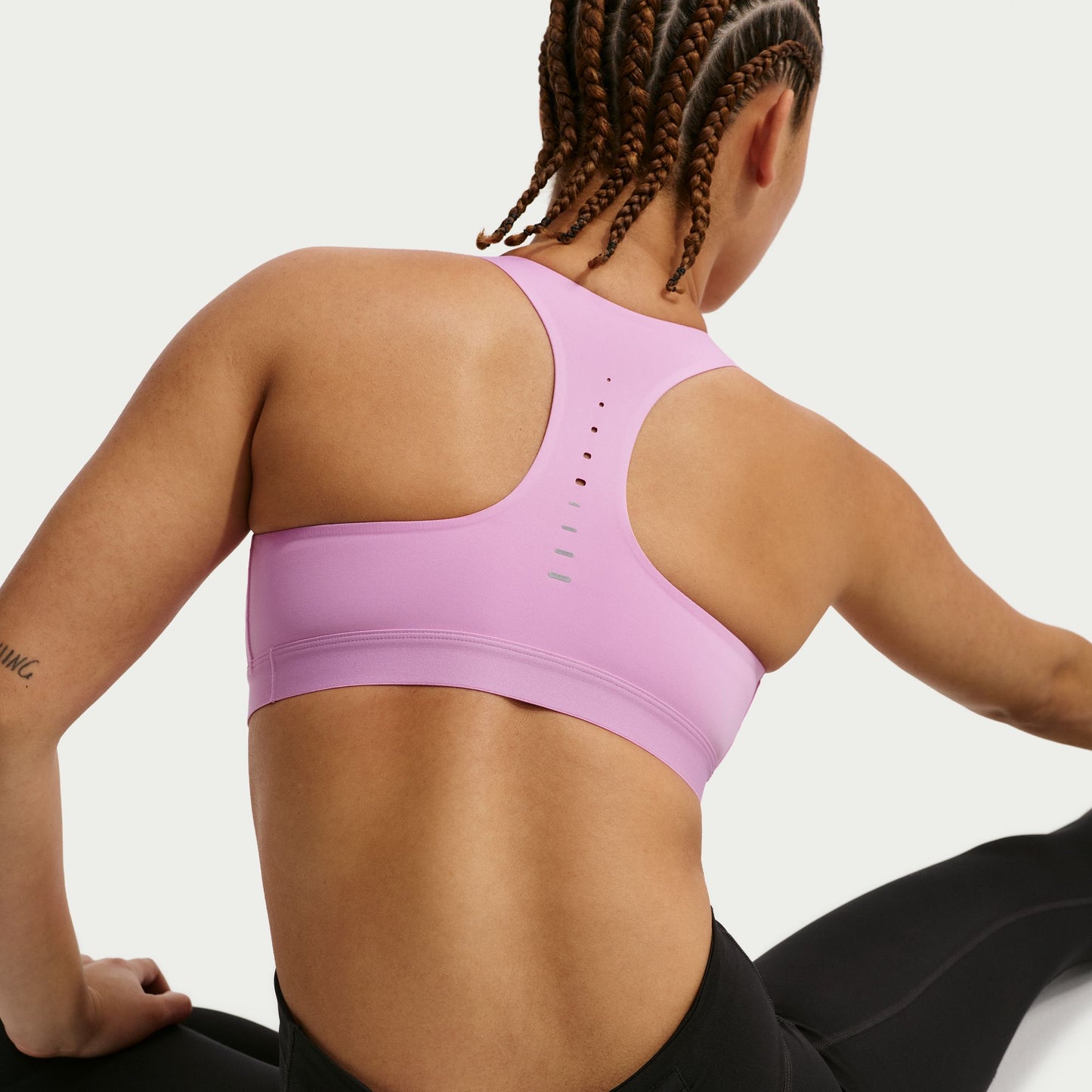 Nike Swift High Support Bra | Light Magenta / Reflective Silver | Womens