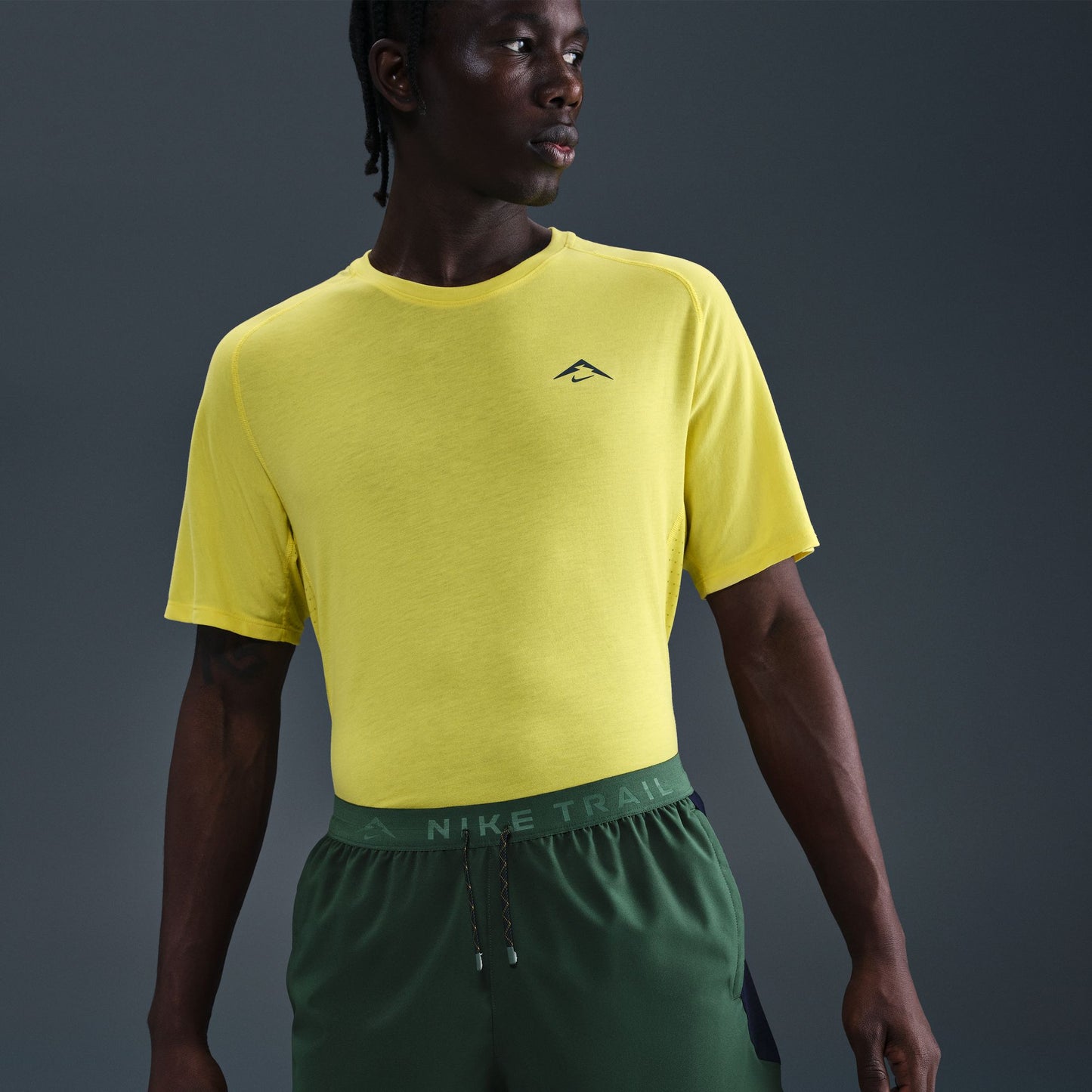 Nike Trail Dri-FIT Shorts | Fir / Obsidian / Summit White | Mens