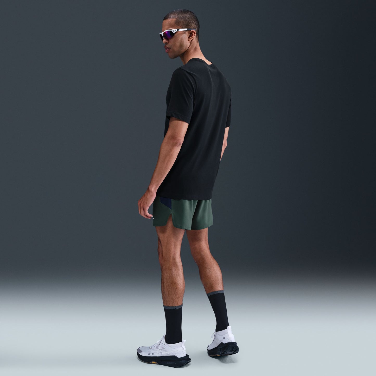 Nike Trail Dri-FIT Tee Tall | Black / Summit White | Mens