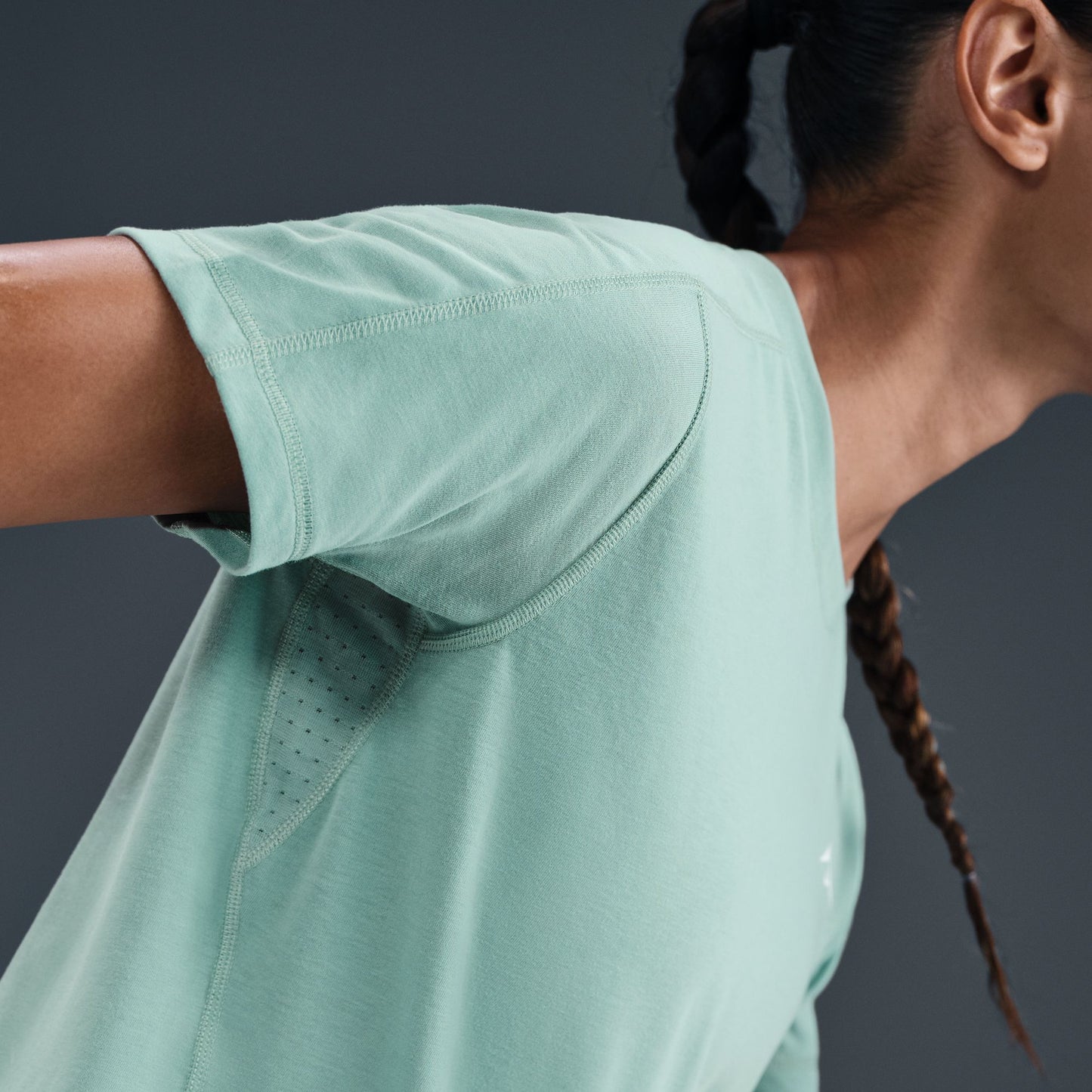 Nike Trail Dri-FIT Tee | Cannon / Summit White | Womens