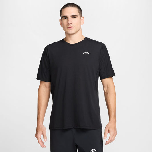 Nike Trail Solar Chase Tee | Black / Summit White | Mens
