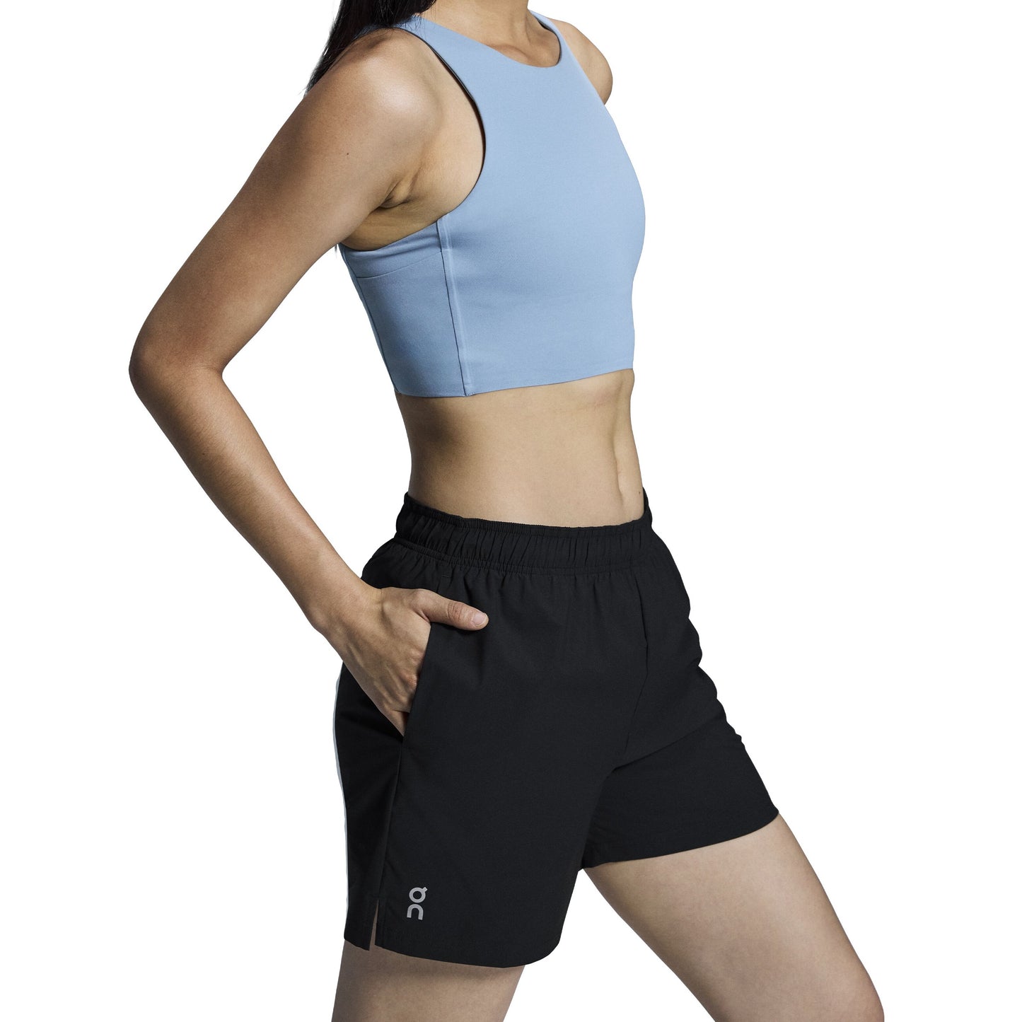 On 5" Core Shorts | Black | Womens