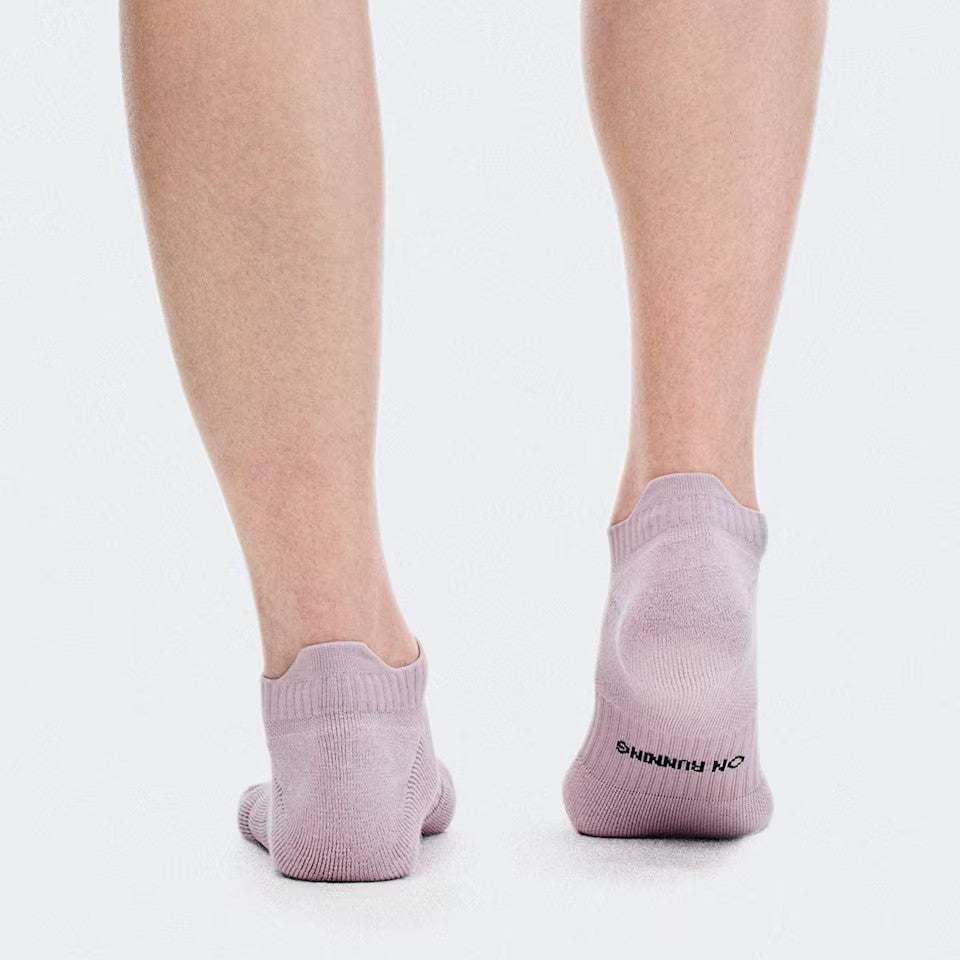 On Core Run Sock Low | 2 Pack | Foxglove / Mallow