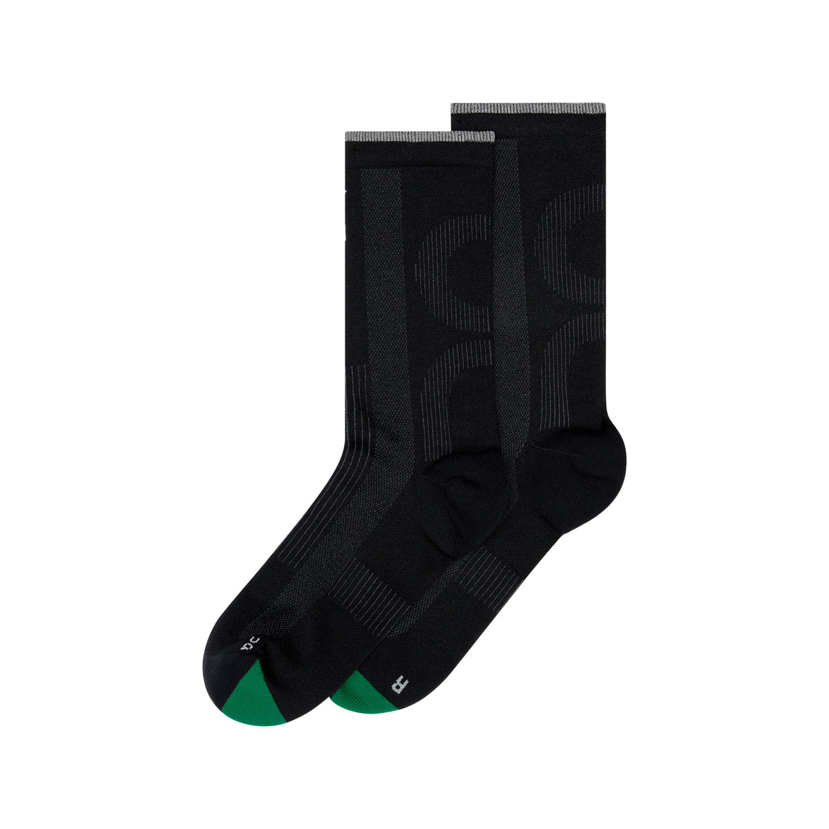 On Elite Run Sock High | Black