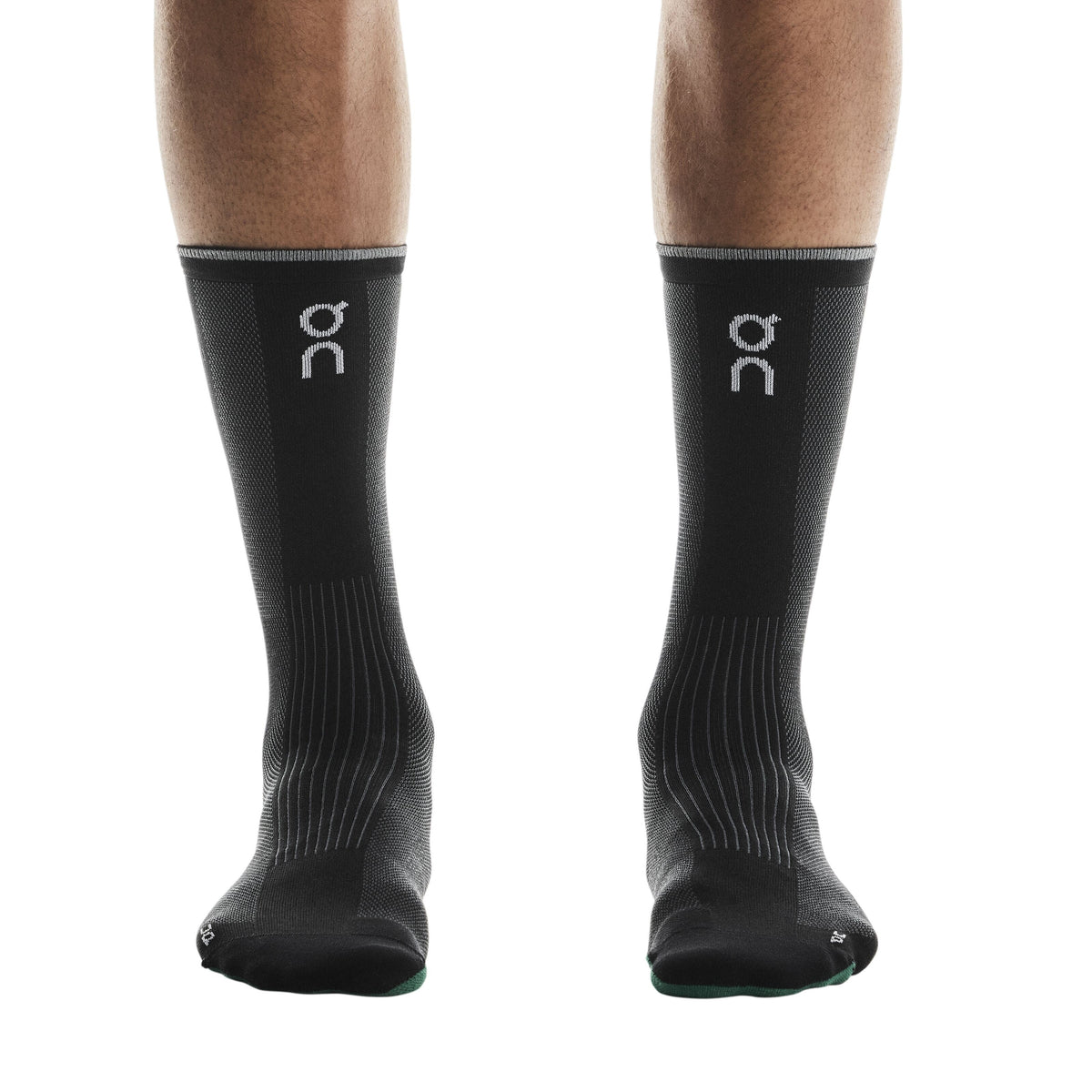 On Elite Run Sock High | Black