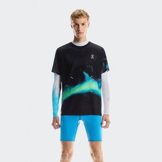 On Pace Mesh-T | Black / Horizon | Mens