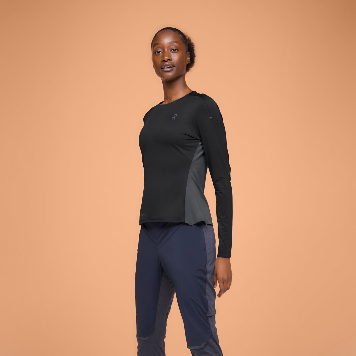 On Performance Long-T | Black / Eclipse | Womens