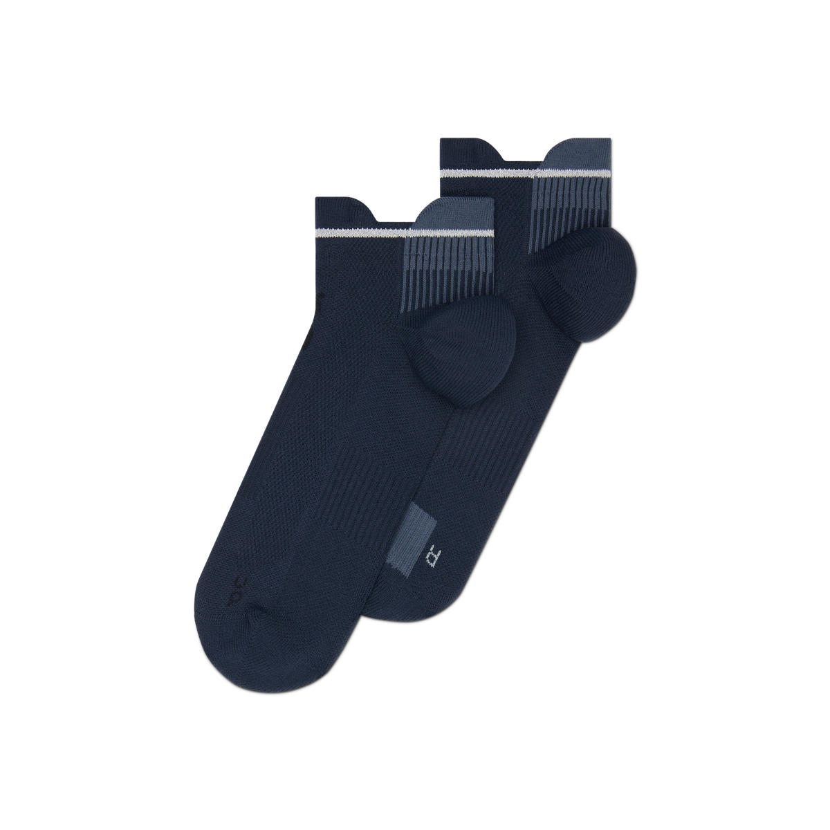 On Performance Run Sock Low | Navy / Navy