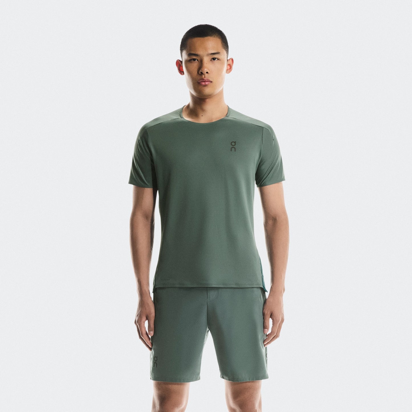 On Performance-T | Olive / Spirulina | Mens