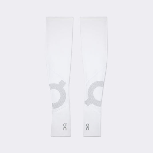 On Solar Arm Sleeves | White
