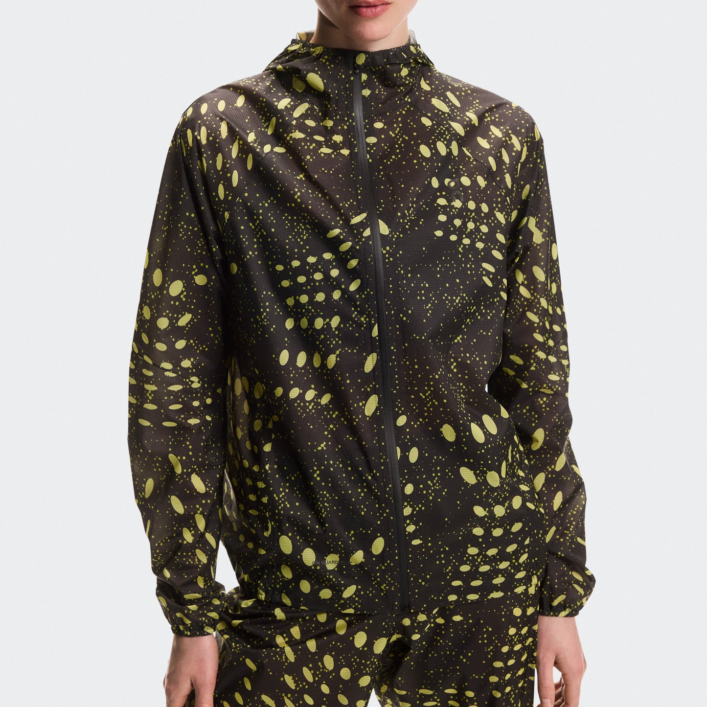 On Ultra Jacket | Iron / Lime | Womens
