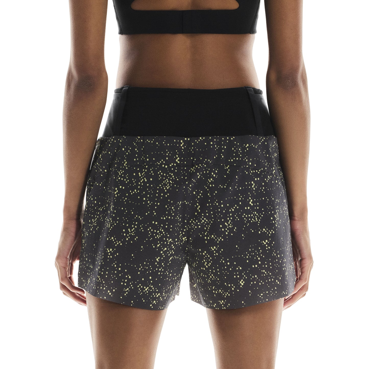 On Ultra Shorts | Iron / Lime | Womens