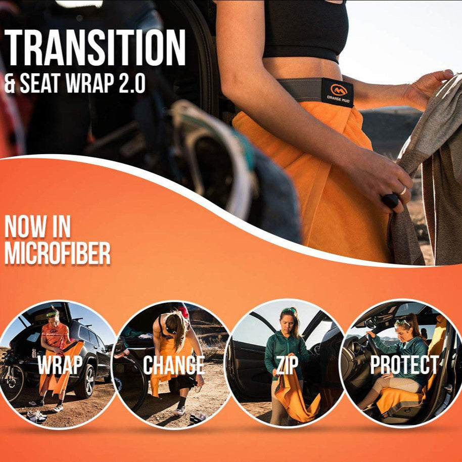 Orange Mud Transition and Seat Wrap | Orange