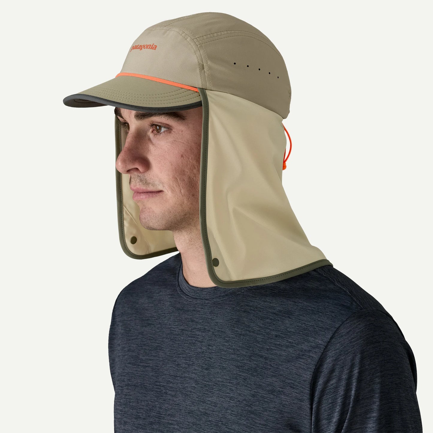 Patagonia Caped Merganzer Legionnaire Hat | River Rock Green