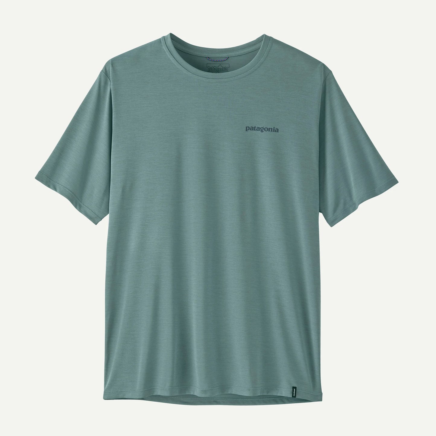 Patagonia Capilene Cool Daily Graphic Shirt | Boardshort Logo: Blue Sage X-Dye | Mens