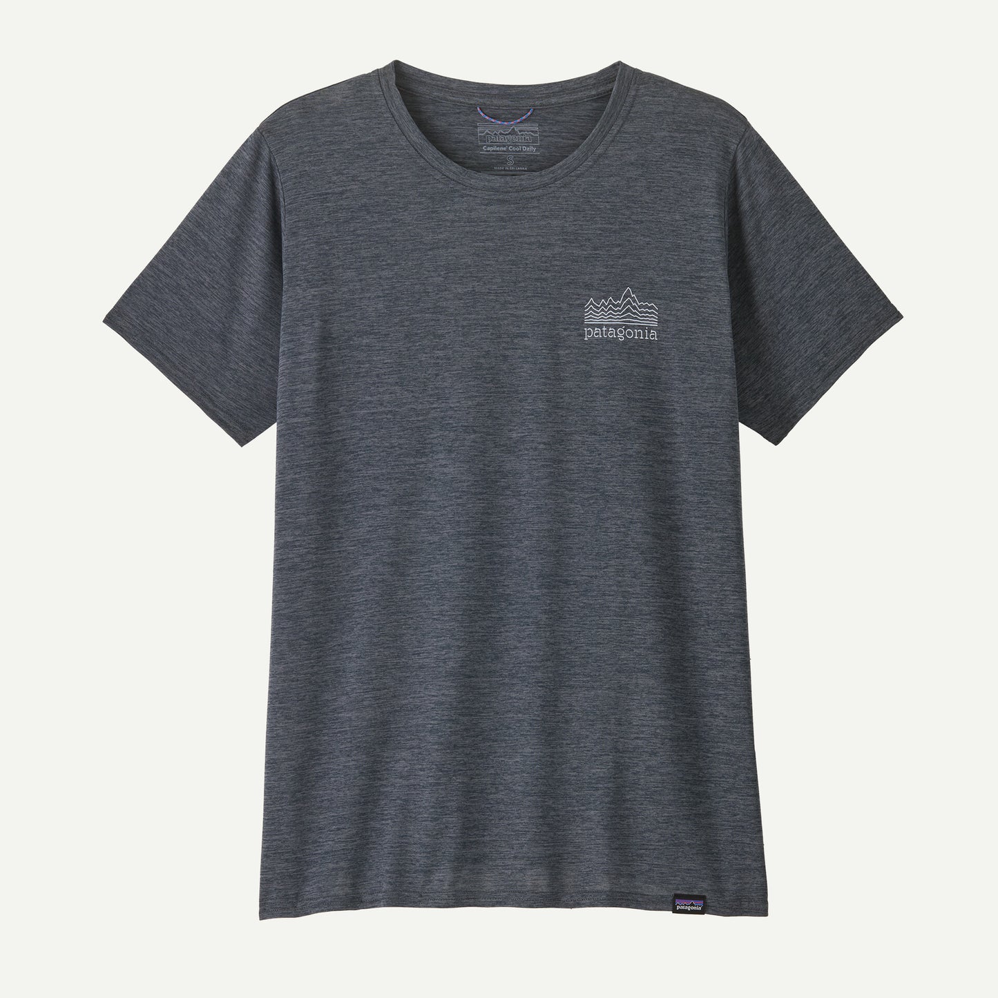 Patagonia Capilene Cool Daily Graphic Shirt | Strataspire: Smolder Blue X-Dye | Womens