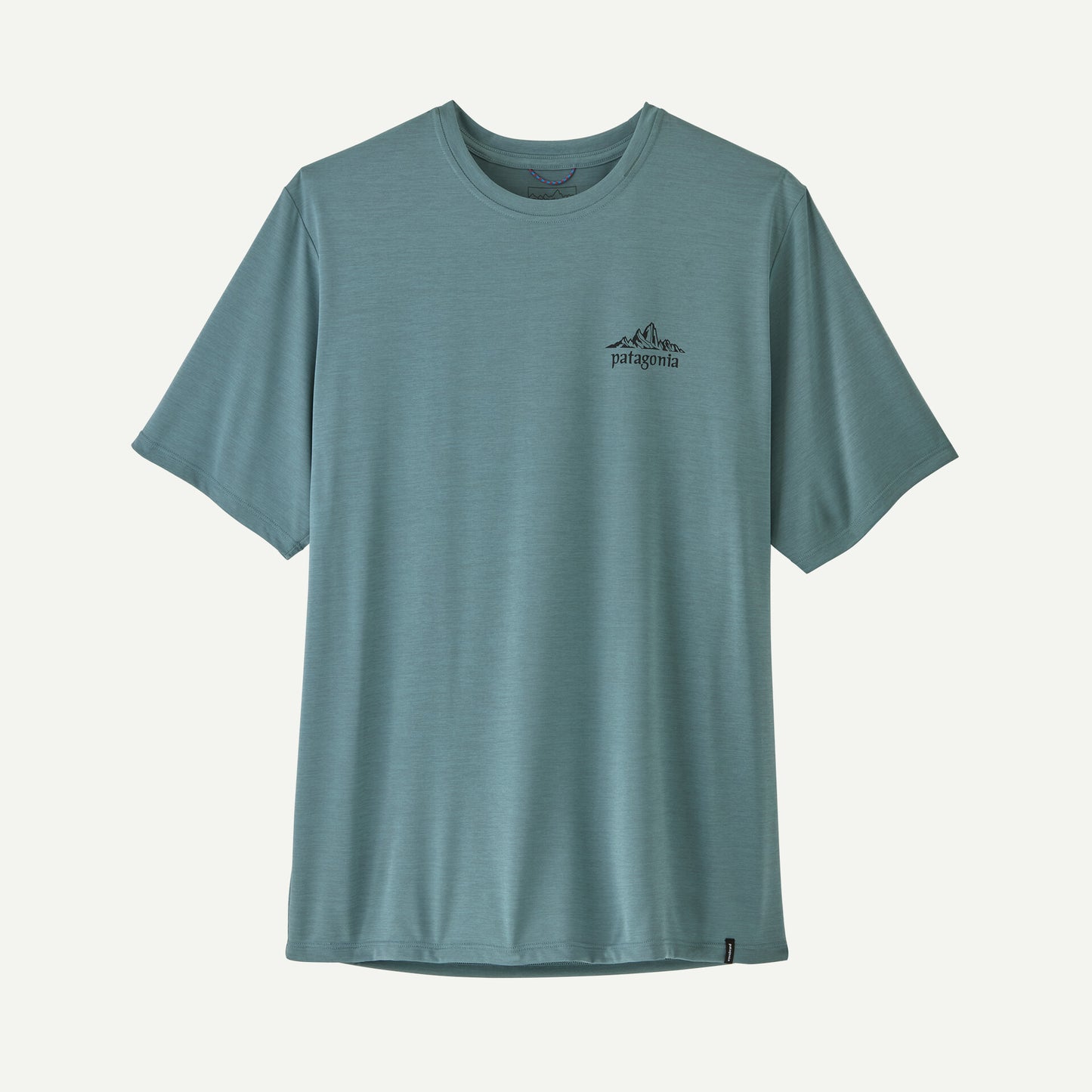 Patagonia Capilene Cool Daily Shirt | Cloud Crag: Light Blue Sage X-Dye | Mens