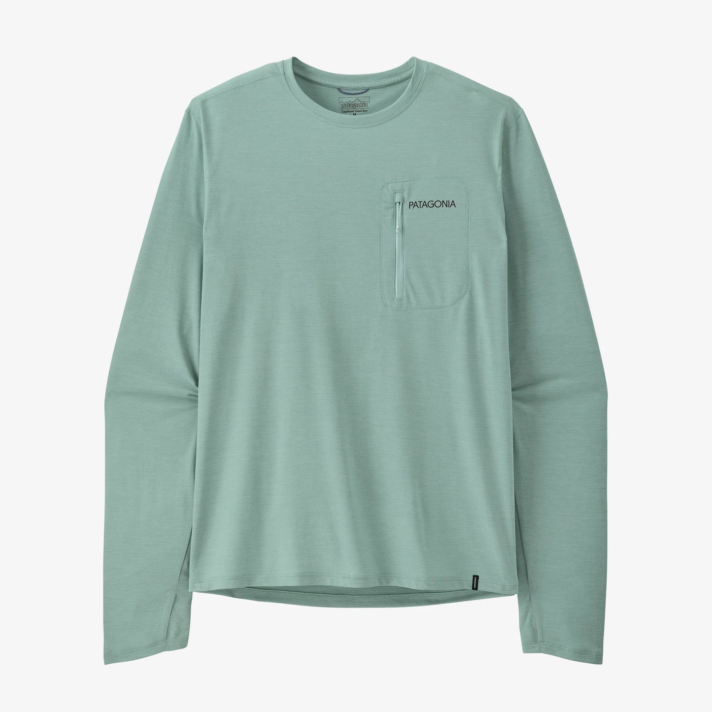 Patagonia Capilene Cool Sun Shirt | Peak Visions: Thermal Blue / Thin Ice X-Dye | Mens