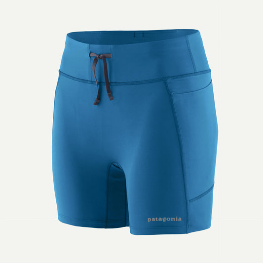 Patagonia Endless Run Short Tights | Aquatic Blue | Womens