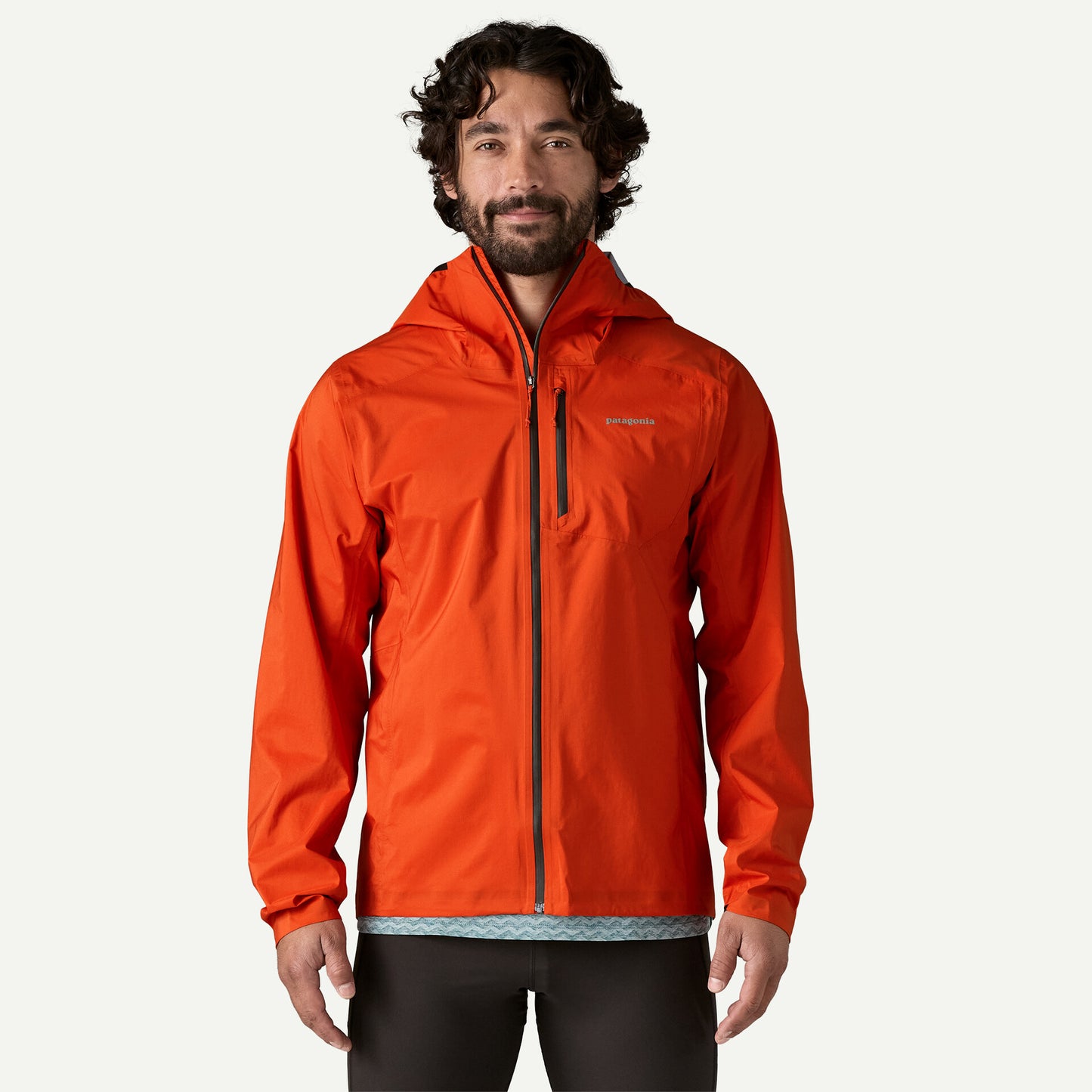 Patagonia Storm Racer Waterproof Jacket | Pollinator Orange | Mens