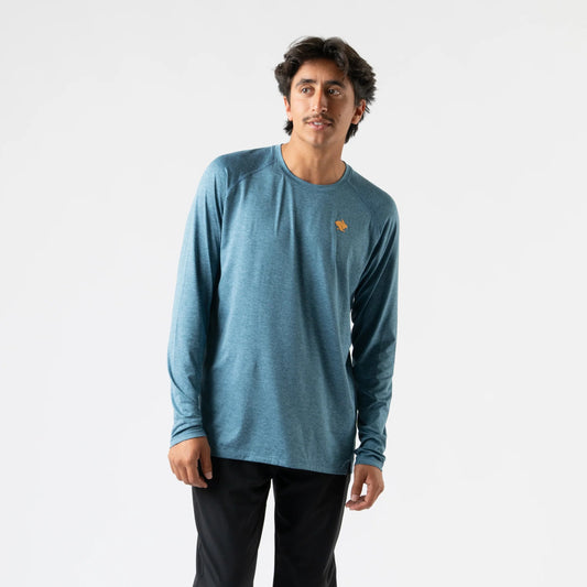 rabbit EZ Tee Long Sleeve | Bluestone | Mens