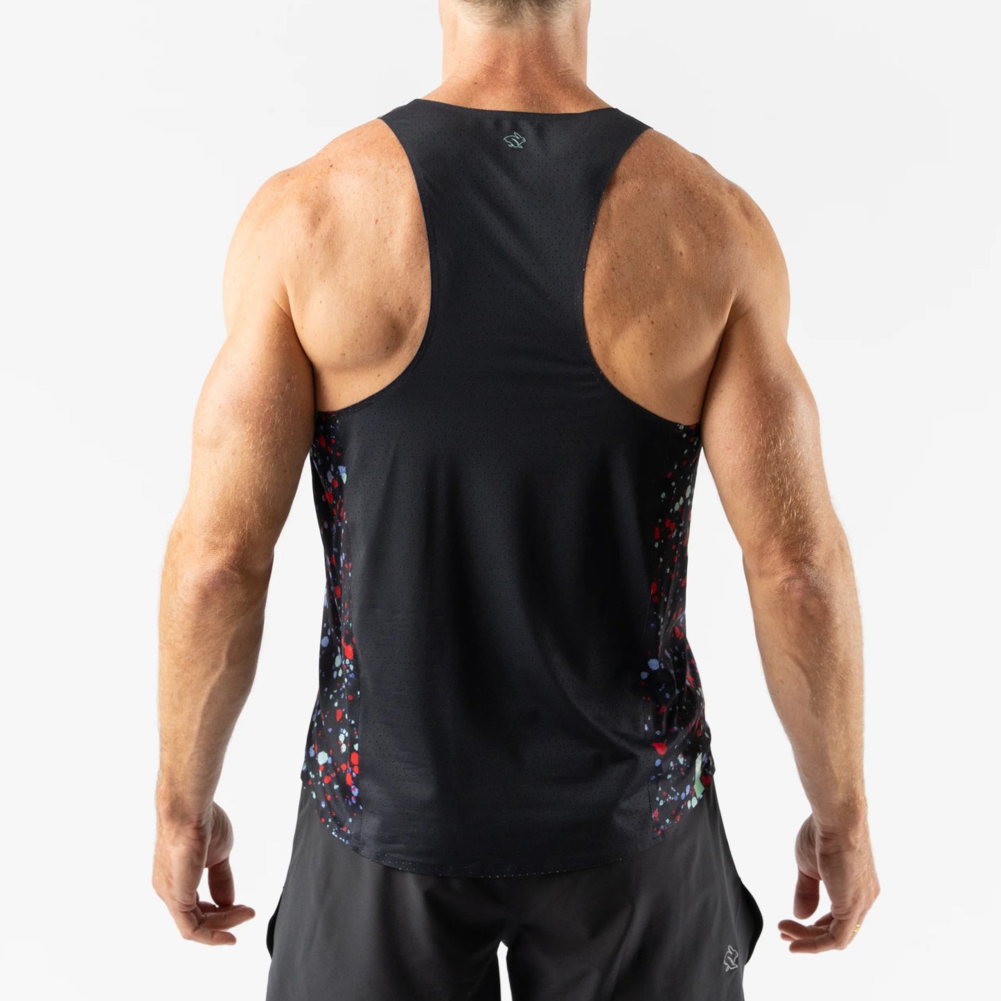 rabbit Go Time Tank | Stretch Limo Splatter | Mens