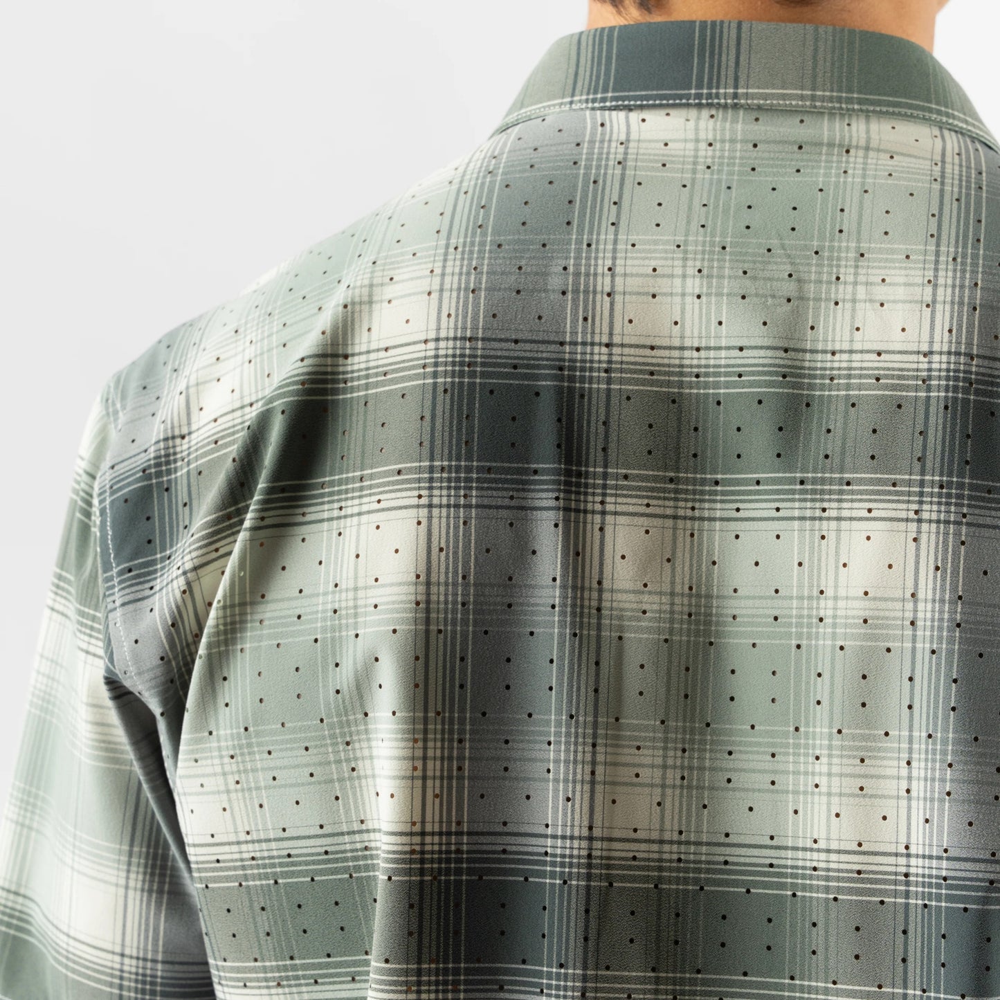 rabbit High Country Short Sleeve Shirt | Iceberg Green Plaid | Mens