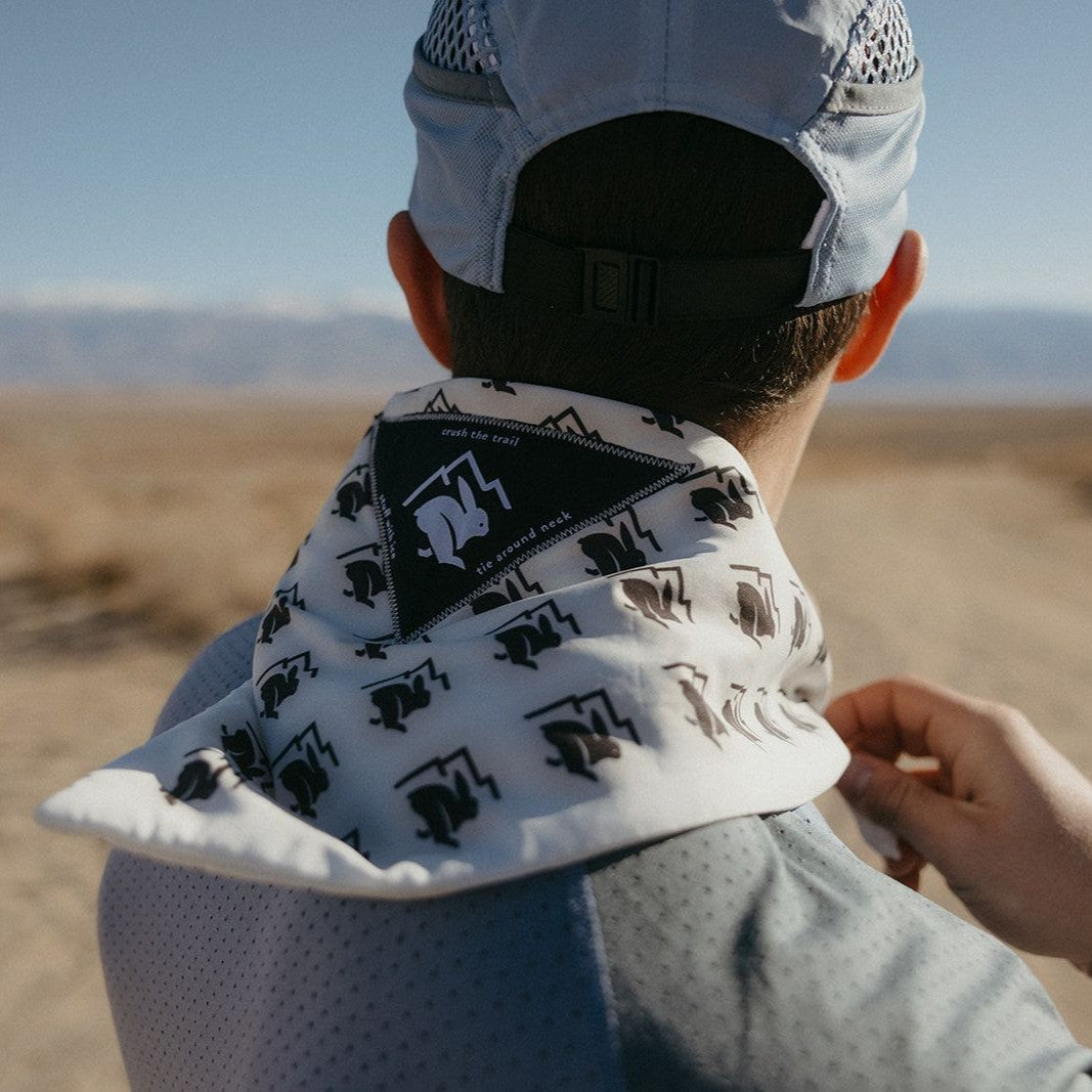 rabbit Rad-Dana | Ice Bandana | White / Black